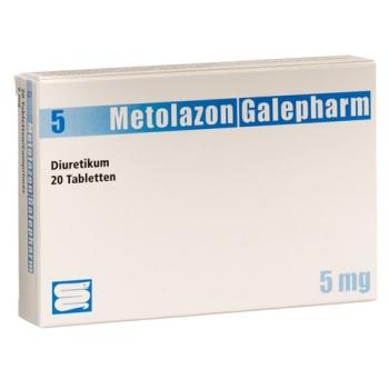 Metolazone Galepharm Tabl 5 mg 100 pcs