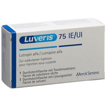 Luveris Dry Sub 75 IE with Solvens Durchstf 10 pcs
