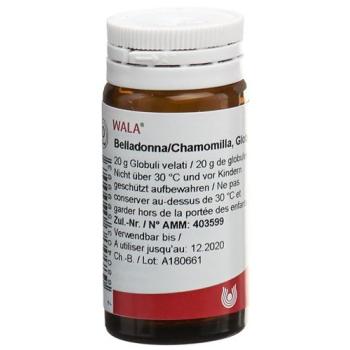 Wala Belladonna/Chamomilla Glob 20g