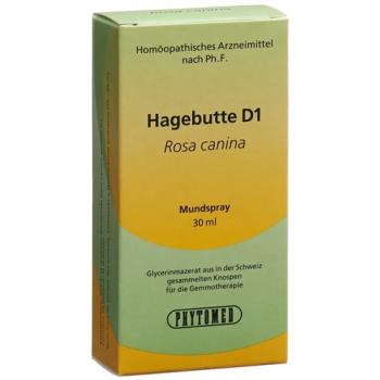 PHYTOMED GEMMO rosehip liq D 1 Spr 30 ml