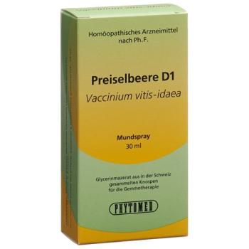 Phytomed Gemmo Preiselbeere Liquid D 1 30мл