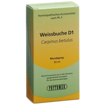 PHYTOMED GEMMO white beech liq D 1 Spr 30 ml