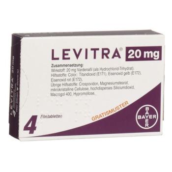 Levitra Filmtablet 20 mg 4 pcs