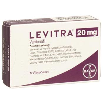 Levitra Filmtablet 20 mg 12 pcs