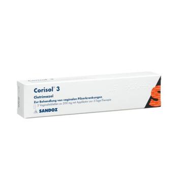 Corisol 3 Vag Tabl 200 mg 3 pcs