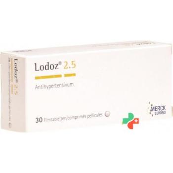 Lodoz 2.5 film tablets 2.5/6.25mg 30 pcs