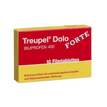 Treupel Dolo Ibuprofen Filmtabl 400 mg forte 10 pcs