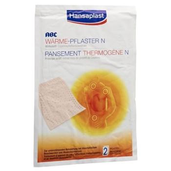Hansaplast ABC heat plaster N 2 pcs