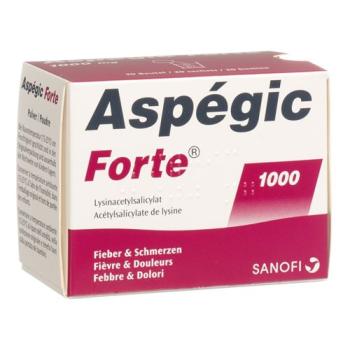 Asp&eacute;gic forte Plv 1000 mg Btl 20 pcs