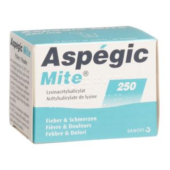 Asp&eacute;gic mite Plv 250 mg Btl 20 pcs