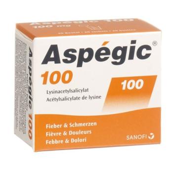 Asp&eacute;gic Plv 100 mg Btl 20 pcs