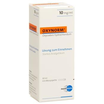 Oxynorm oral solution 10 mg/ml Fl 30 ml