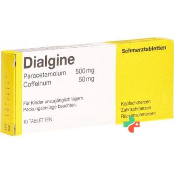 Dialgine 500 mg 10 tablets