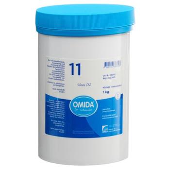 Omida Schuessler Nr11 Silicea Tabl D 12 Ds 1000 g