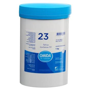 Omida Schuessler Nr23 sodium bicarbonicum tablets D 12 can 1000 g