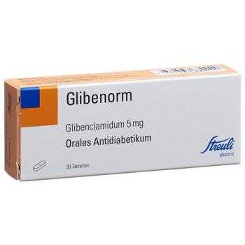 Glibenorm Tabl 5 mg 30 pcs