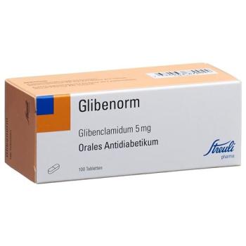 Glibenorm Tabl 5 mg 100 pcs