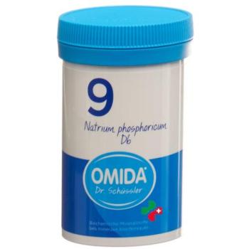 Omida Schuessler Nr9 sodium phosphoricum Tabl D 6 Ds 100 g