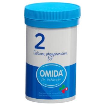 Omida Schüssler No2 Calc Phos Tabletten D 3 100g