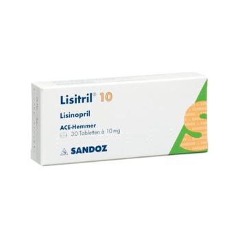 Lisitril Tabl 10 mg 100 pcs