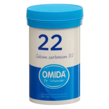 Omida Schuessler Nr22 Calcium carbonicum Tabl D 12 Ds 100 g