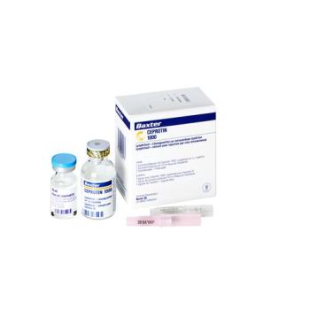Ceprotin dry sub 1000 IU cum Solvens Durchstf