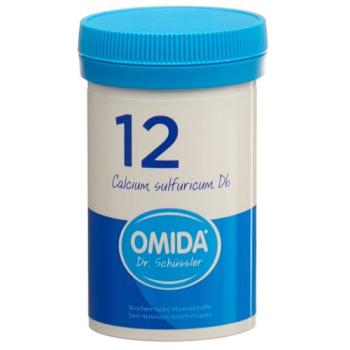 Omida Schuessler Nr12 Calcium sulfuricum Tabl D 6 Ds 100 g