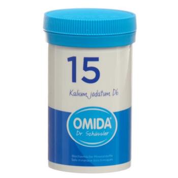 Omida Schuessler Nr15 potassium iodate Tabl D 6 Ds 100 g