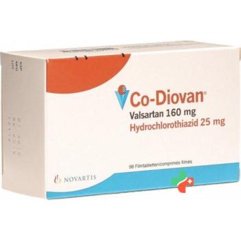 Co-Diovan film tablets 160/25 mg 98 pcs