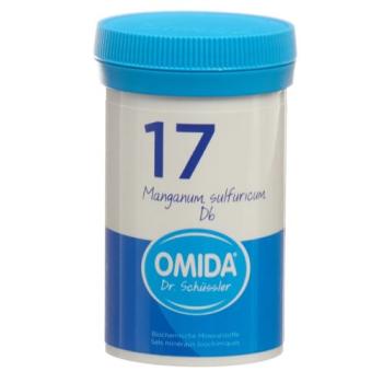 Omida Schuessler Nr17 Manganum sulfuricum Tabl D 6 Ds 100 g