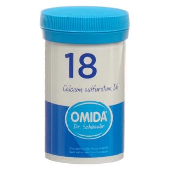 Omida Schuessler Nr18 Calcium sulfuratum Tabl D 6 Ds 100 g