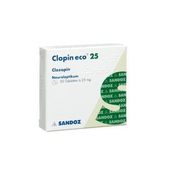 Clopin eco Tabl 25 mg 50 pcs