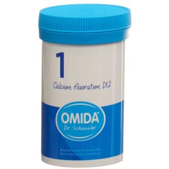 Omida Schuessler Nr1 Calcium fluoratum Tabl D 12 Ds 100 g