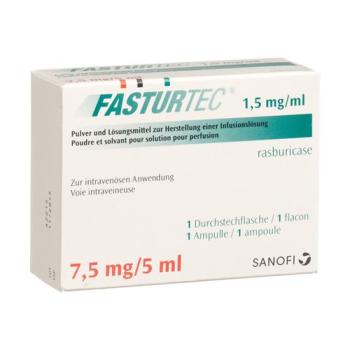 Fasturtec Dry Sub 7.5 mg cum Solvens Durchstf
