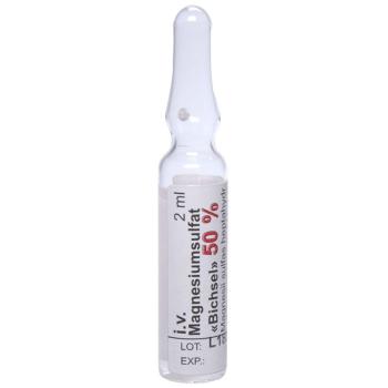 Magnesium sulfate Bichsel Inj L&ouml;s 50% 2ml amp 10 pcs