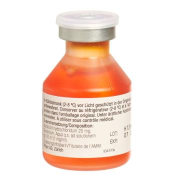 Zavedos Solution Inj L&ouml;s 20 mg/20ml Cytosafe