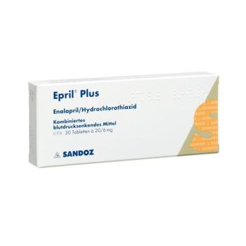 Epril Plus Tabl 20/6 mg 30 pcs