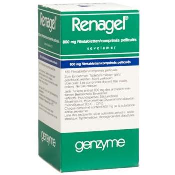 Renagel film tabl 800 mg bottle 180 pcs