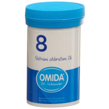 Omida Schuessler Nr8 sodium chloratum Tabl D 6 Ds 100 g