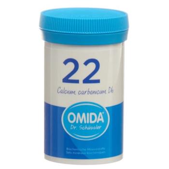 Omida Schuessler Nr22 Calcium carbonicum Tabl D 6 Ds 100 g