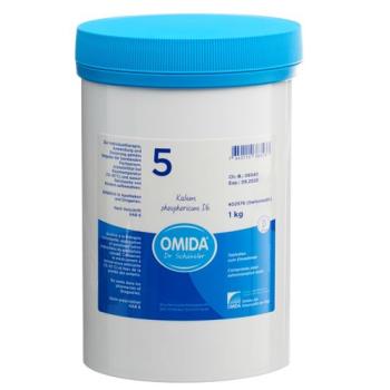 Omida Schuessler Nr5 Potassium phosphoricum Tabl D 6 Ds 1000 g