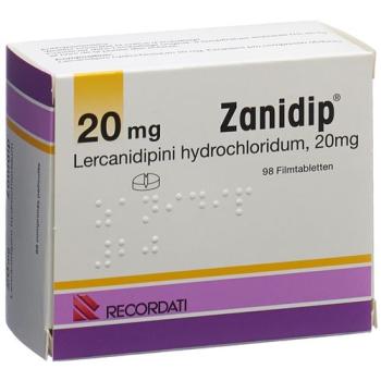 Zanidip Filmtablet 20 mg 98 pcs