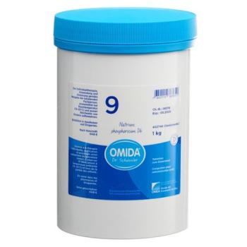 Omida Schuessler Nr9 sodium phosphoricum Tabl D 6 Ds 1000 g