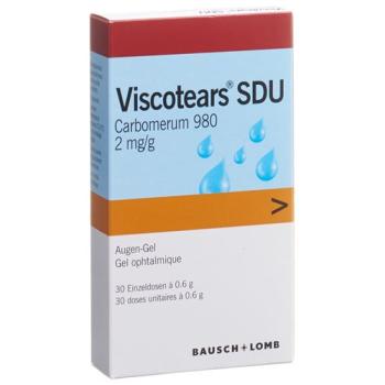 Viscotears SDU Eye Gel 30 Single Dose Units 0.6 g