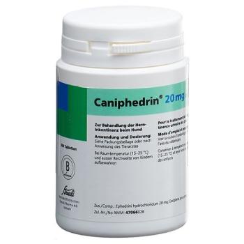 Caniphedrine Tabl 20 mg ad us vet. 500 pcs