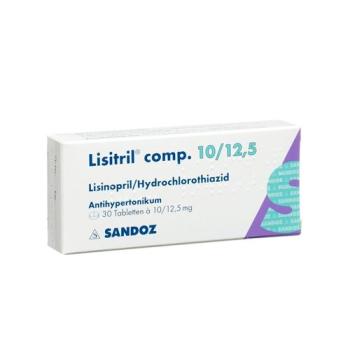 Lisitril comp. Tabl 10/12.5 mg 30 pcs