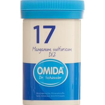 Omida Schuessler Nr17 Manganum sulfuricum Tabl D 12 Ds 100 g