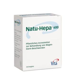 Natu Hepa Drag 600 mg 50 pcs