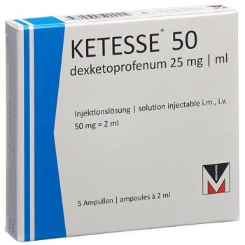 Ketesse Inj Loes 50mg/2ml 5amp 2ml