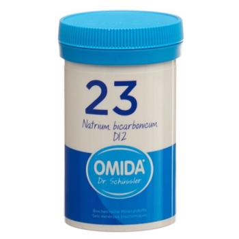 Omida Schuessler Nr23 sodium bicarbonicum Tabl D 12 Ds 100 g